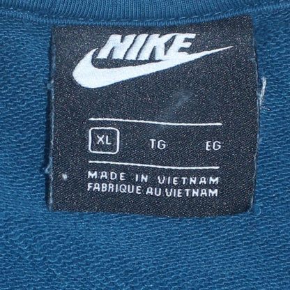 Mens UK Size XL Nike Blue Pullover Sweatshirt