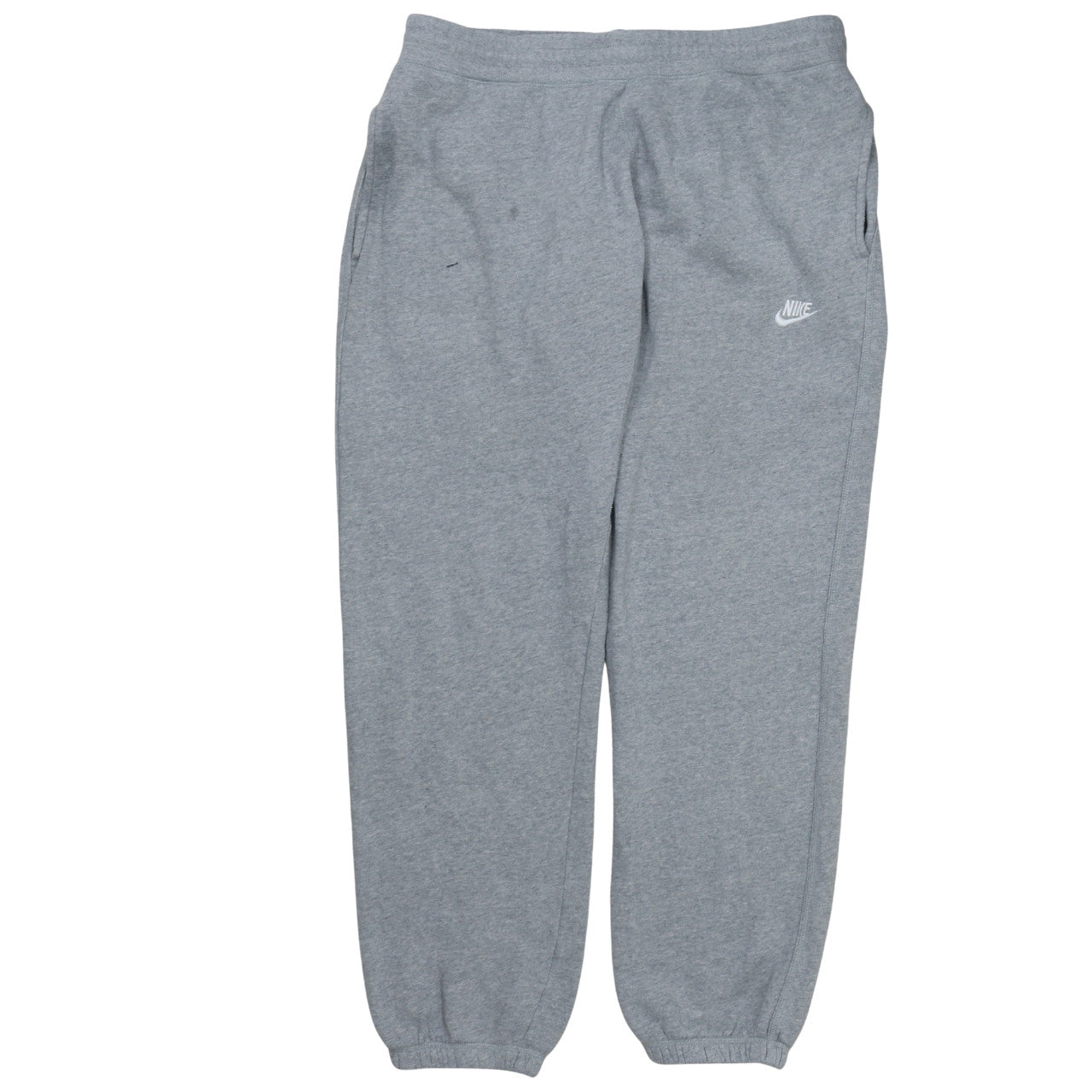 Mens UK Size L Nike Regular Fit Sweatpants Grey Trousers