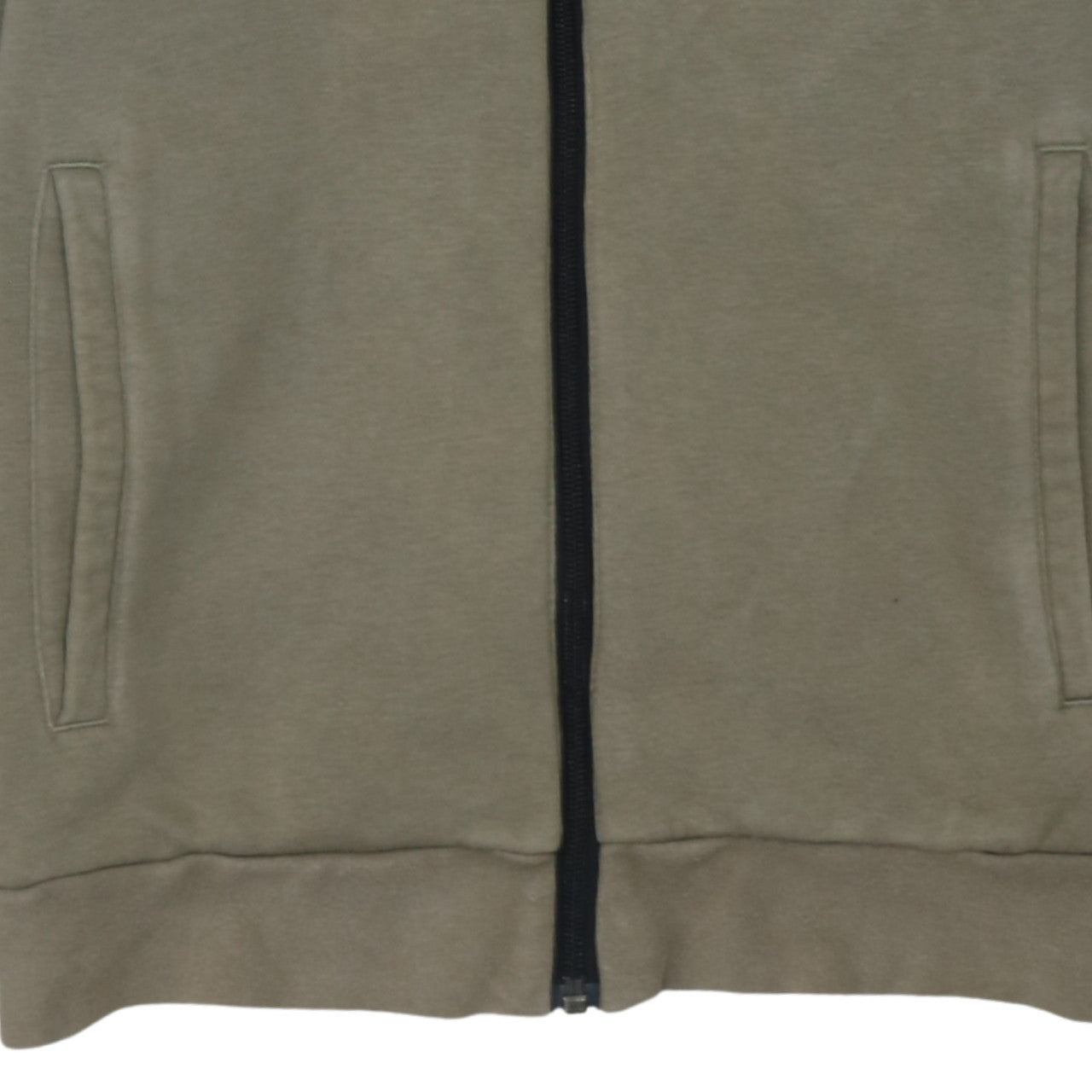 Mens UK Size M adidas Brown Full Zip Hoodie