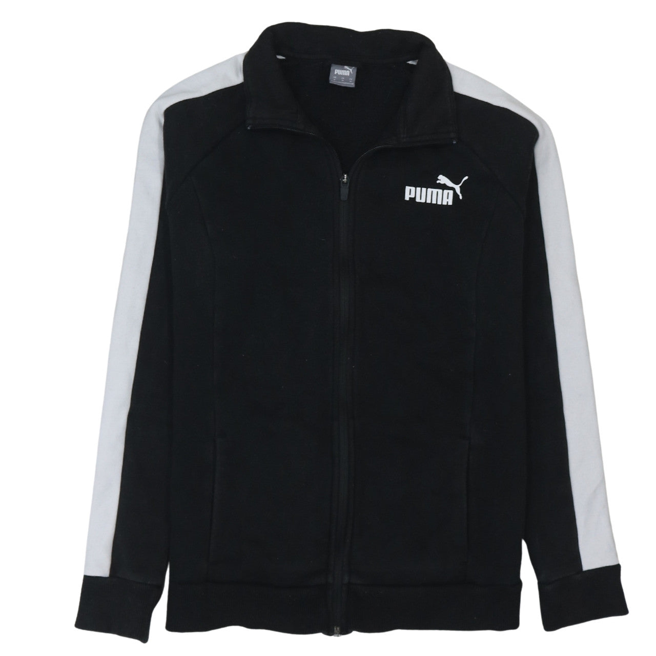Mens UK Size M PUMA Black Full Zip Sweatshirt
