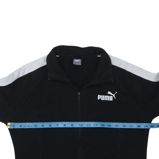 Mens UK Size M PUMA Black Full Zip Sweatshirt