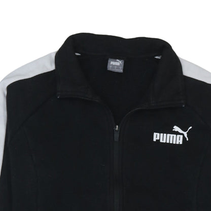 Mens UK Size M PUMA Black Full Zip Sweatshirt