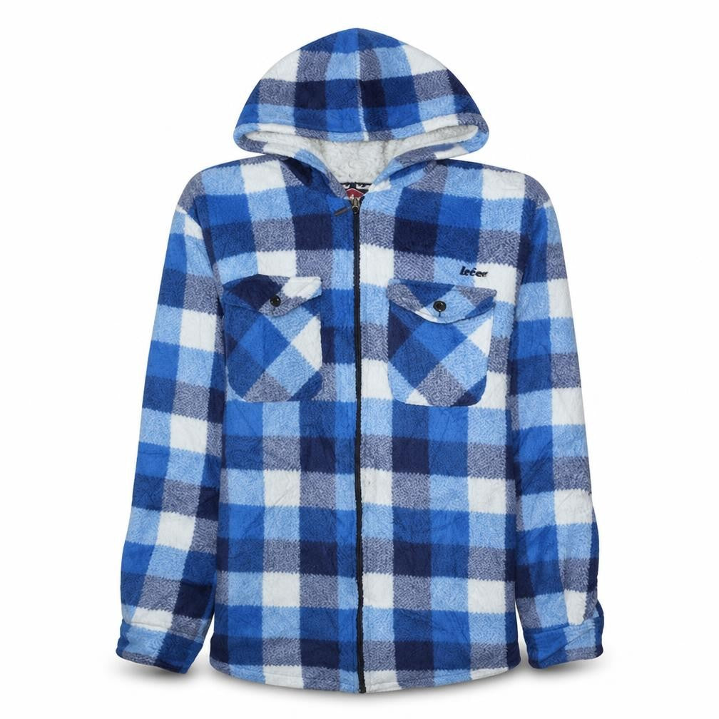 Mens UK Size L Lee Cooper Blue Basic Jacket
