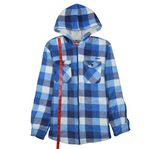 Mens UK Size L Lee Cooper Blue Basic Jacket