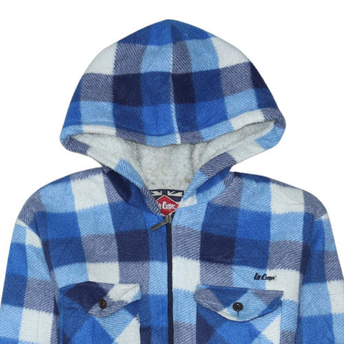 Mens UK Size L Lee Cooper Blue Basic Jacket