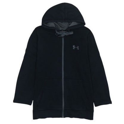 Mens UK Size M Under armour Black Full Zip Hoodie