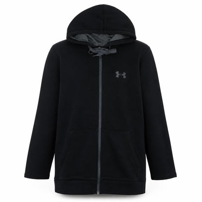 Mens UK Size M Under armour Black Full Zip Hoodie