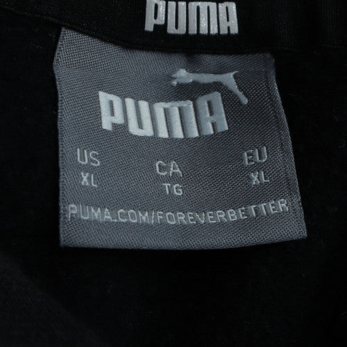 Mens UK Size XL PUMA Black Pullover Hoodie