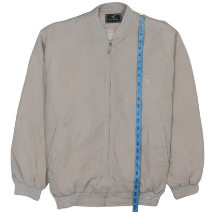 Mens UK Size L GueZhiTing Beige Bomber Jacket
