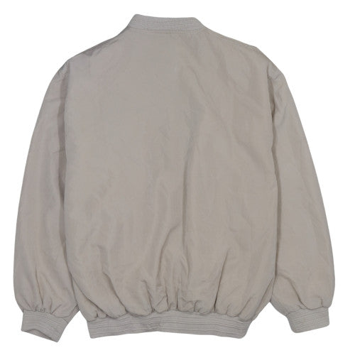 Mens UK Size L GueZhiTing Beige Bomber Jacket
