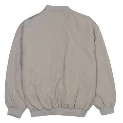Mens UK Size L GueZhiTing Beige Bomber Jacket
