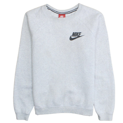Mens UK Size XS Nike Grey Pullover Sweatshirt