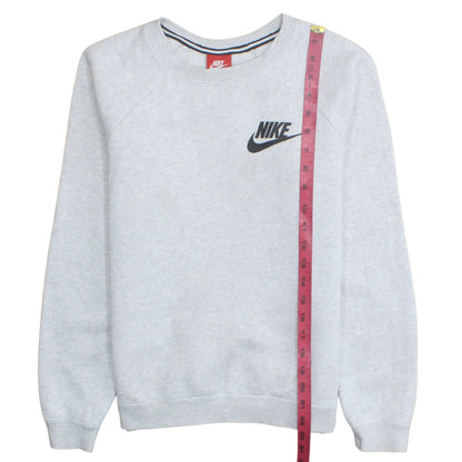Mens UK Size XS Nike Grey Pullover Sweatshirt