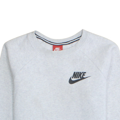 Mens UK Size XS Nike Grey Pullover Sweatshirt