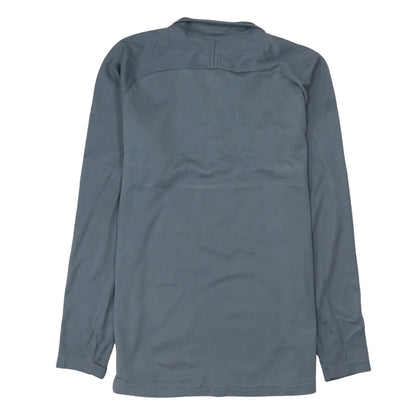Mens UK Size S Nike Grey 1/4 Zip Sweatshirt