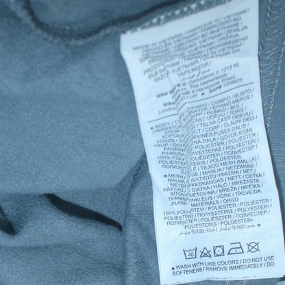 Mens UK Size S Nike Grey 1/4 Zip Sweatshirt