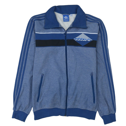Mens UK Size L adidas Blue Full Zip Sweatshirt