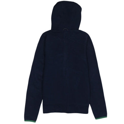 Womens UK Size 10 Canterbury Blue Full Zip Hoodie