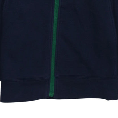 Womens UK Size 10 Canterbury Blue Full Zip Hoodie