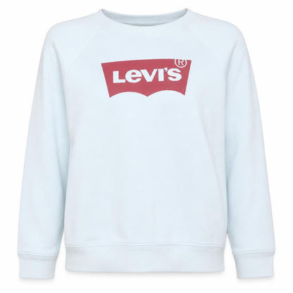 Womens UK Size M Levi's White Pullover Sweatshirt