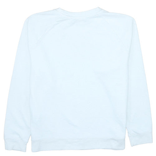 Womens UK Size M Levi's White Pullover Sweatshirt