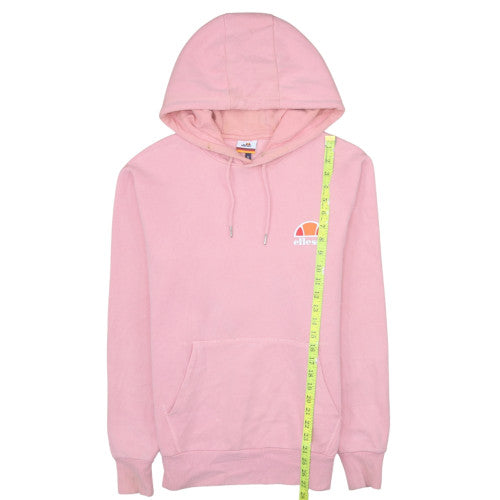 Mens UK Size M ellesse Pink Pullover Hoodie