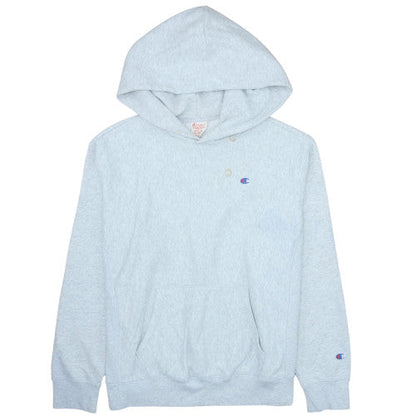 Mens UK Size M Champion Grey Pullover Hoodie