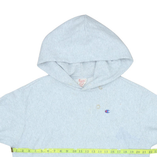 Mens UK Size M Champion Grey Pullover Hoodie