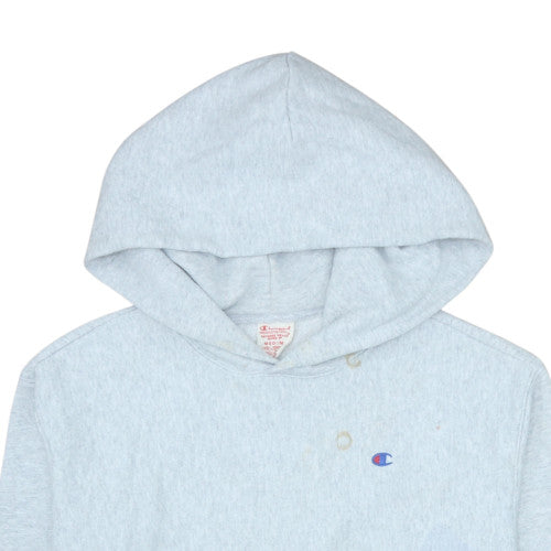 Mens UK Size M Champion Grey Pullover Hoodie