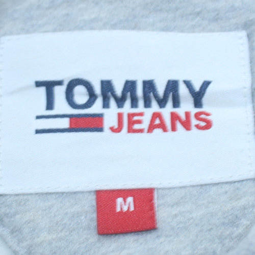 Mens UK Size M Tommy Jeans Grey Pullover Hoodie