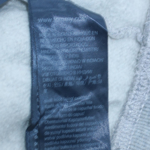 Mens UK Size M Tommy Jeans Grey Pullover Hoodie