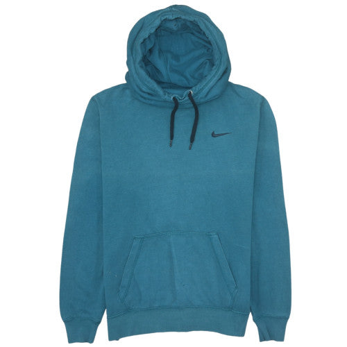 Mens UK Size L Nike Blue Pullover Hoodie