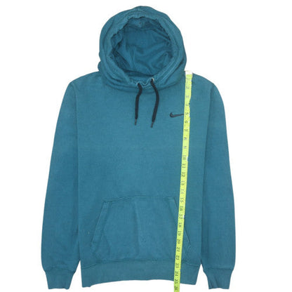 Mens UK Size L Nike Blue Pullover Hoodie