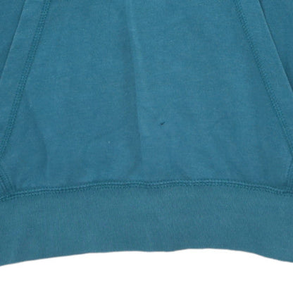 Mens UK Size L Nike Blue Pullover Hoodie