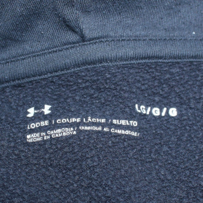 Mens UK Size L Under armour Black Pullover Hoodie