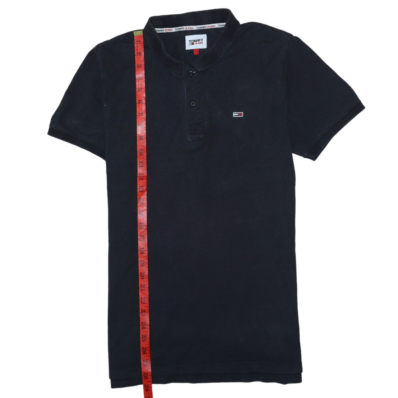 Mens UK Size L Tommy Jeans Cotton Polo Shirt