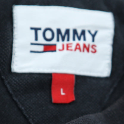Mens UK Size L Tommy Jeans Cotton Polo Shirt