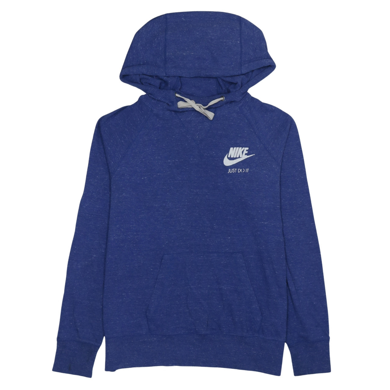 Mens UK Size L Nike Blue Pullover Hoodie