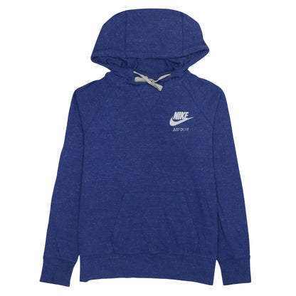Mens UK Size L Nike Blue Pullover Hoodie