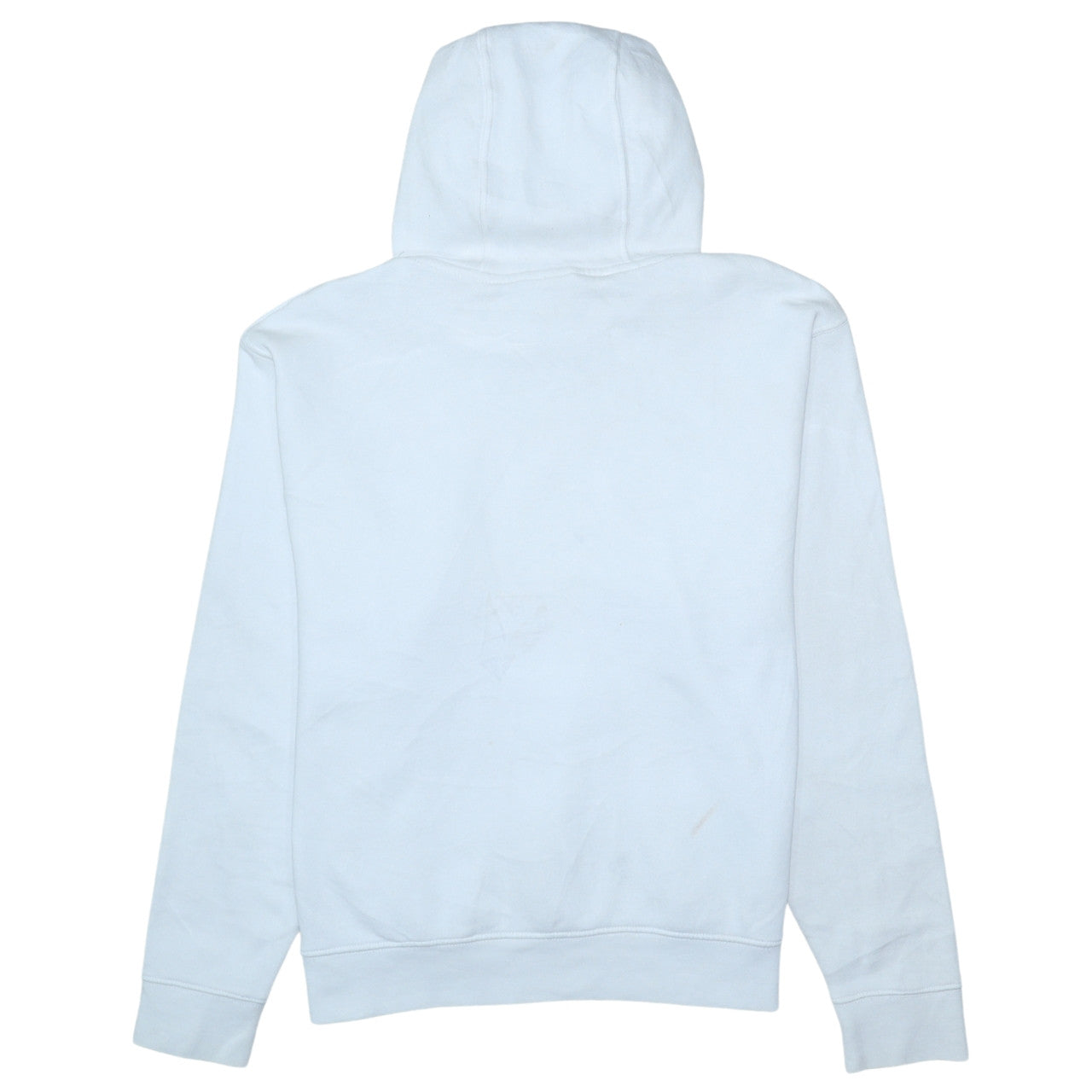 Womens UK Size M Nike White Pullover Hoodie