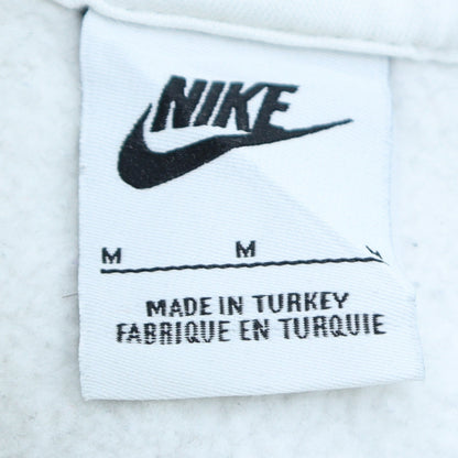 Womens UK Size M Nike White Pullover Hoodie