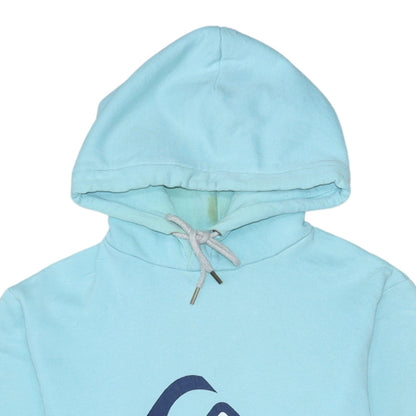 Mens UK Size S Quiksilver Blue Pullover Hoodie