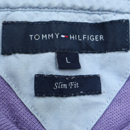 Mens UK Size L Tommy Hilfiger Cotton Polo Shirt