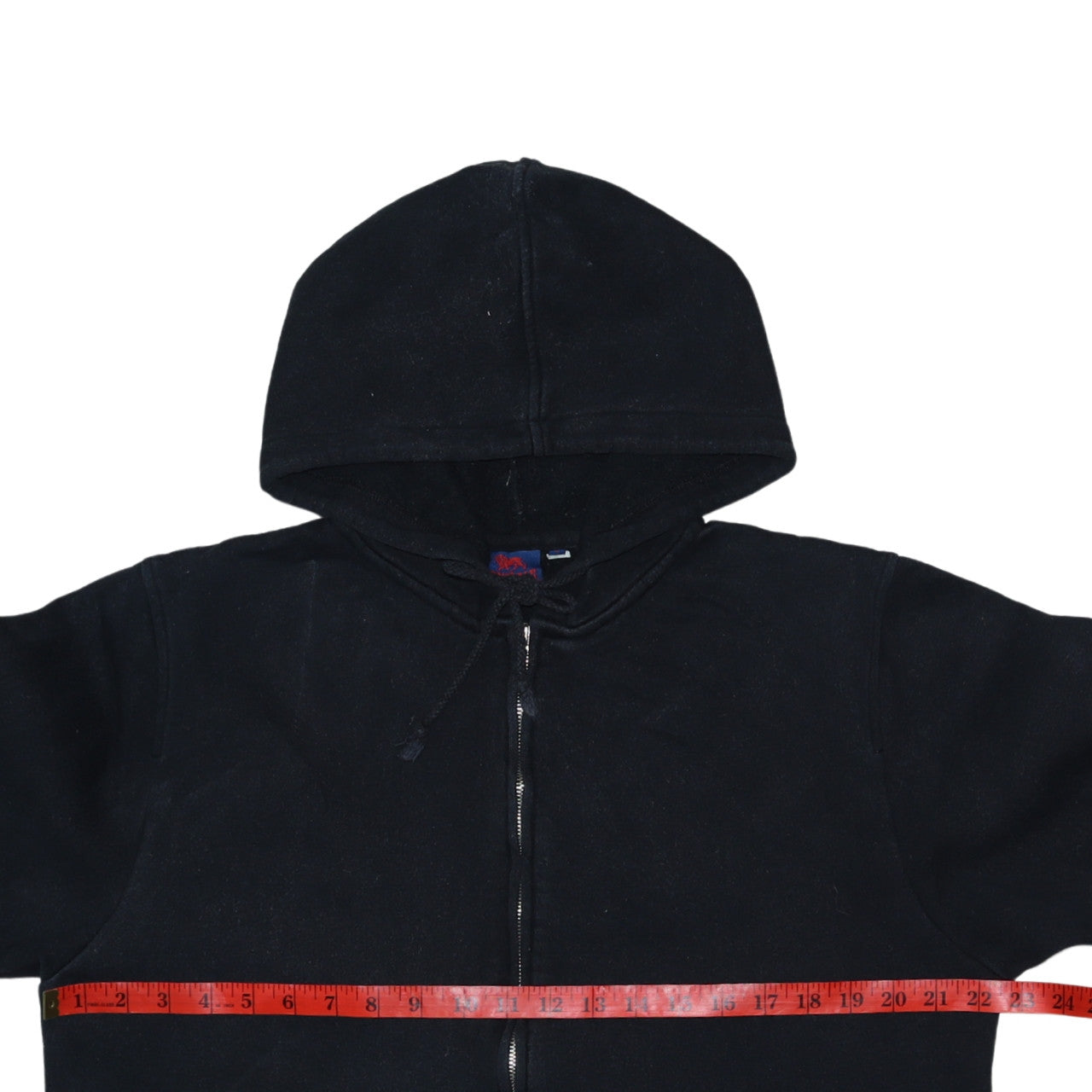 Mens UK Size L Lonsdale Black Full Zip Hoodie