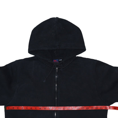 Mens UK Size L Lonsdale Black Full Zip Hoodie