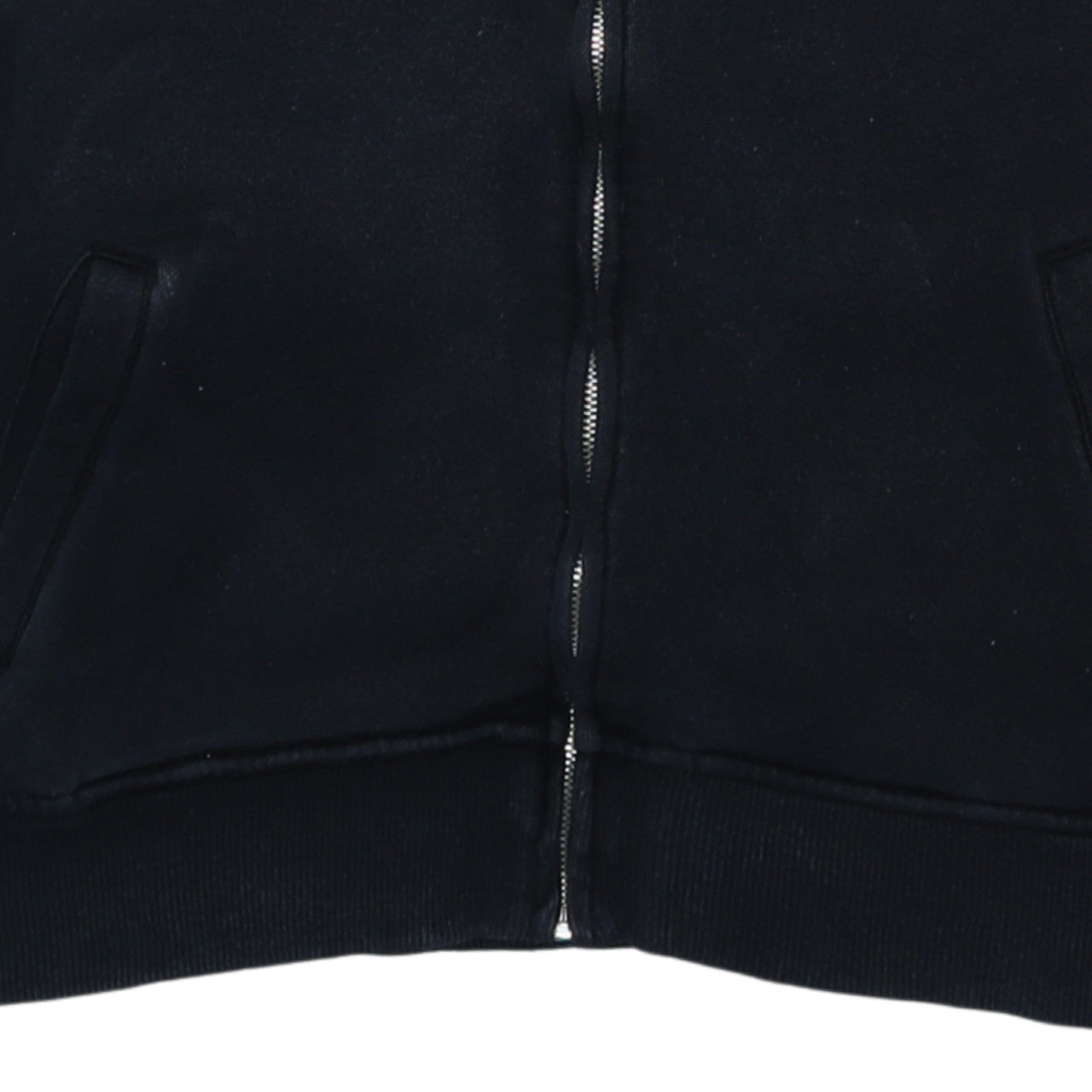 Mens UK Size L Lonsdale Black Full Zip Hoodie
