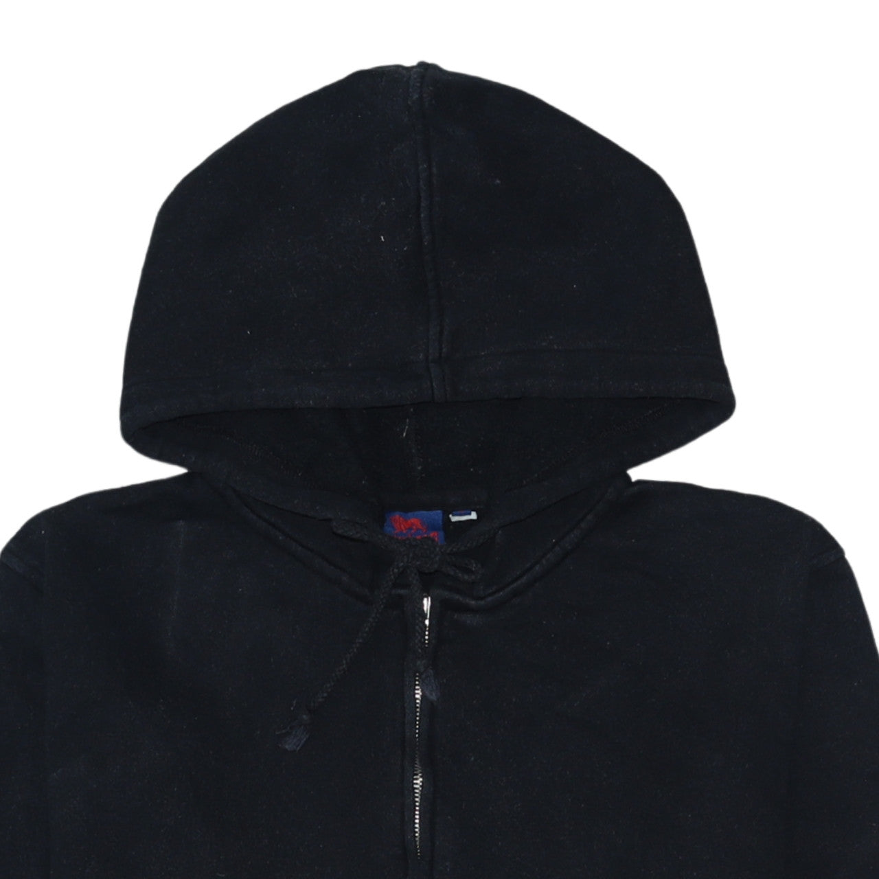 Mens UK Size L Lonsdale Black Full Zip Hoodie