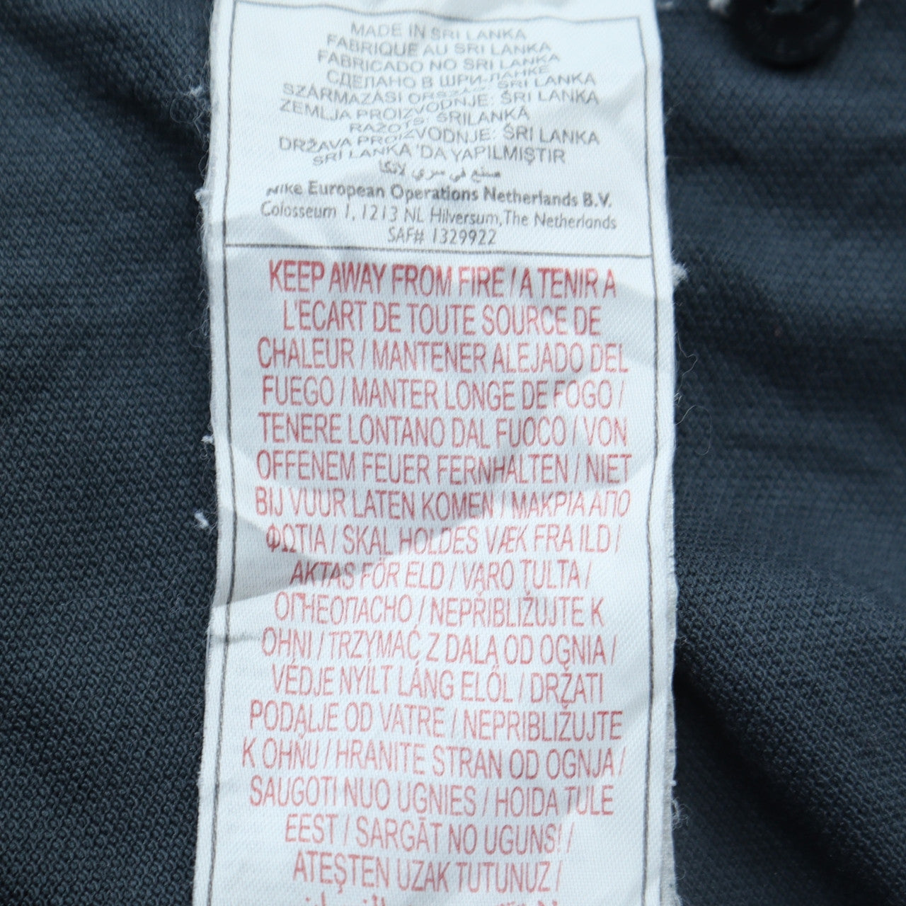 Mens UK Size M Nike Cotton Blend Polo Shirt