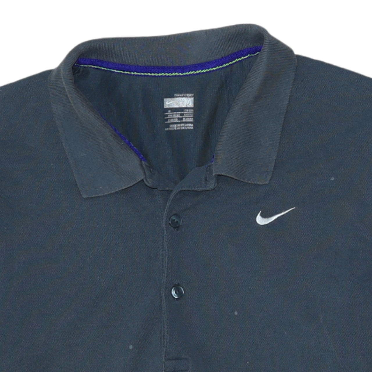Mens UK Size M Nike Cotton Blend Polo Shirt
