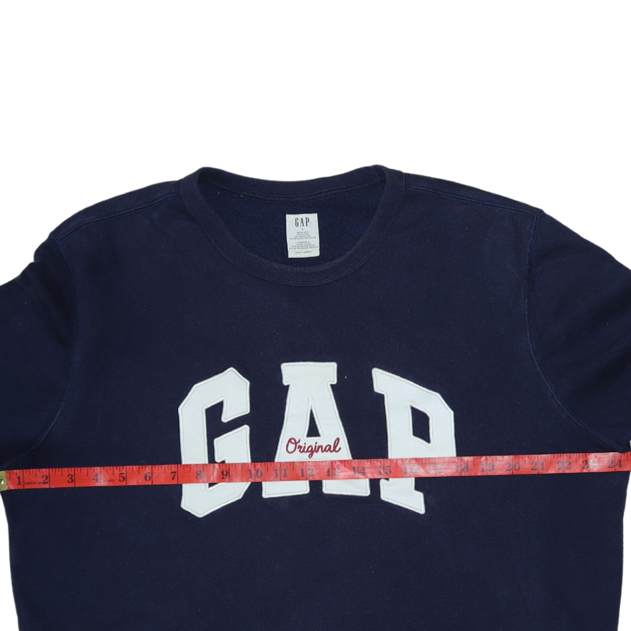Mens UK Size L Gap Blue Pullover Sweatshirt